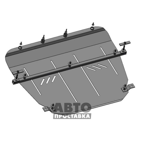 Bronex защита двигателя, КПП, радиатора Toyota Avensis III Standard фото 1
