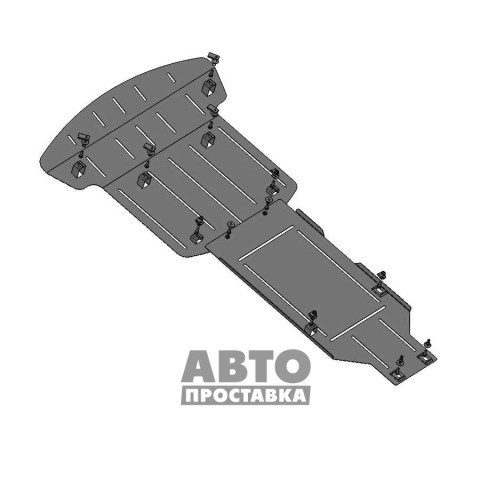 Bronex защита двигателя Mercedes-Benz W204 Standard фото 2