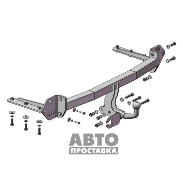 Dispozitiv de remorcare detașabil cu două șuruburi - Honda Civic 8 Hatchback Liftback
