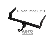 Фаркоп съемный на 2 болта - Nissan Tiida - фото товара в интернет магазине autoprostavka