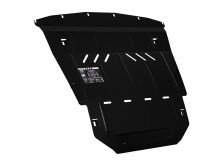 Bronex protecția motor, cutie de viteze, radiator Nissan Qashqai J11 2017-2021 Premium - фото товара в интернет магазине autoprostavka