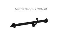 Dispozitiv de remorcare detașabil cu două șuruburi - Mazda Xedos 9 - фото товара в интернет магазине autoprostavka