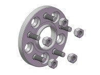 Distanțiere roți pentru Ford 15 mm 5x108 dia 63,4 (STUD12x1.5) - фото товара в интернет магазине autoprostavka