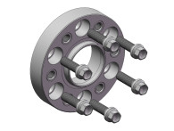 Distanțiere roți pentru Iveco 30 mm 6x125 dia 74,1 (NUT14x1.5) - фото товара в интернет магазине autoprostavka