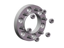 Distanțiere roți pentru Hyundai 25 mm 6x139,7 dia 106,1 (STUD12x1.5) - фото товара в интернет магазине autoprostavka